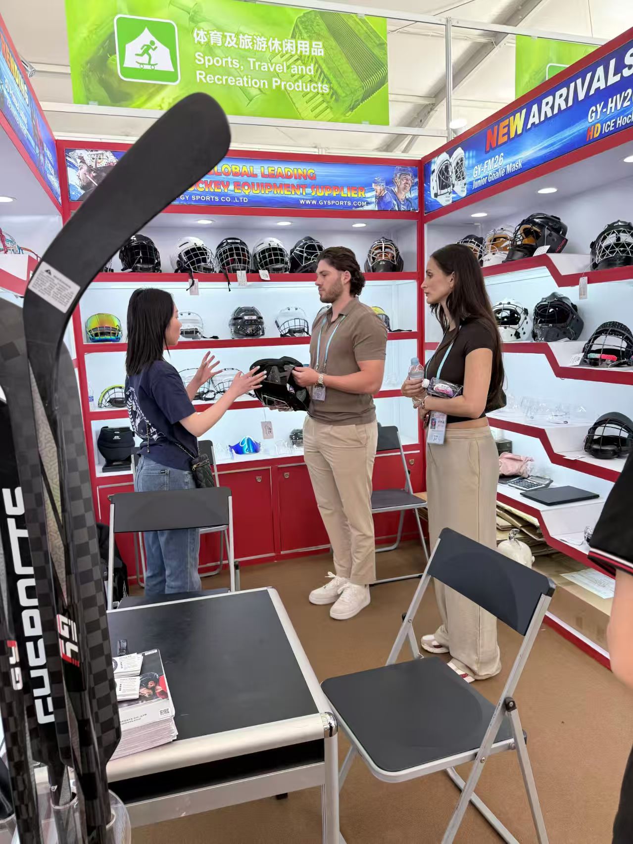 139e Canton Fair succesvol afgesloten – GYHockey krijgt wereldwijde erkenning voor beschermende uitrusting voor ijshockey