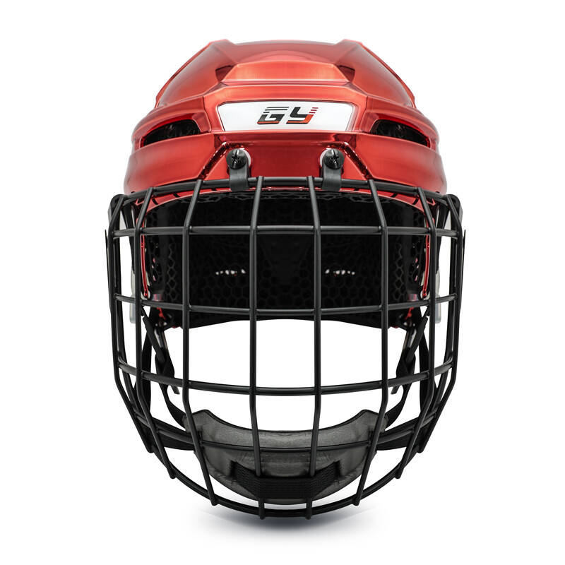Geavanceerde ijshockeyhelm met 3D-lattice-printvoering