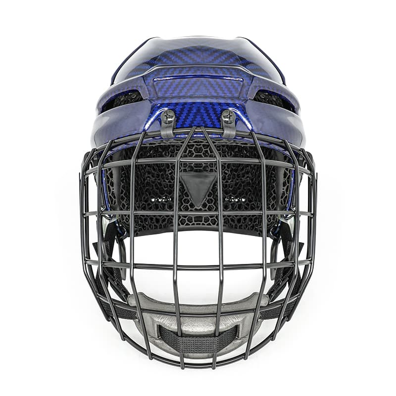 Geavanceerde ijshockeyhelm met 3D-lattice-printvoering