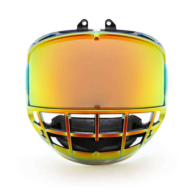 Hoogwaardige en duurzame verchroomde junior ijshockeykooi voor kinderen in China met XS-vervanging