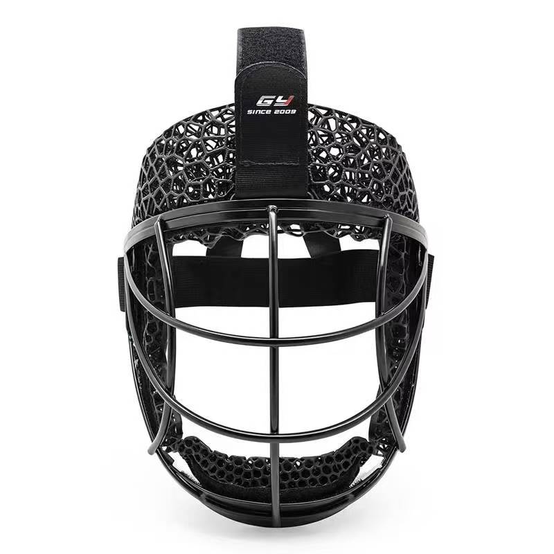 Zeer veilig veldhockey defensief hoekmasker – op maat gemaakt 3D-geprint schuim-Meta
